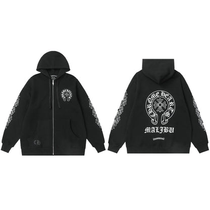 Chrome Hearts Zip Up Hoodie M8515