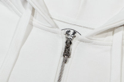 Chrome Hearts Zip Up Hoodie K5011