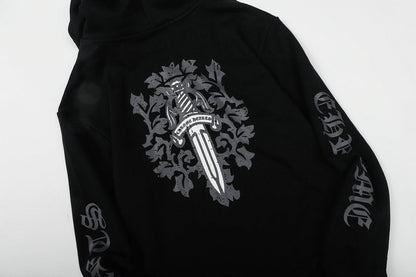 Chrome Hearts Zip Up Hoodie M8509