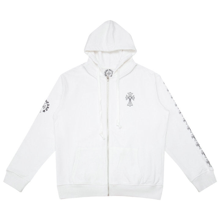 Chrome Hearts Zip Up Hoodie K5007