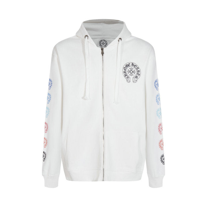 Chrome Hearts Zip Up Hoodie K5011