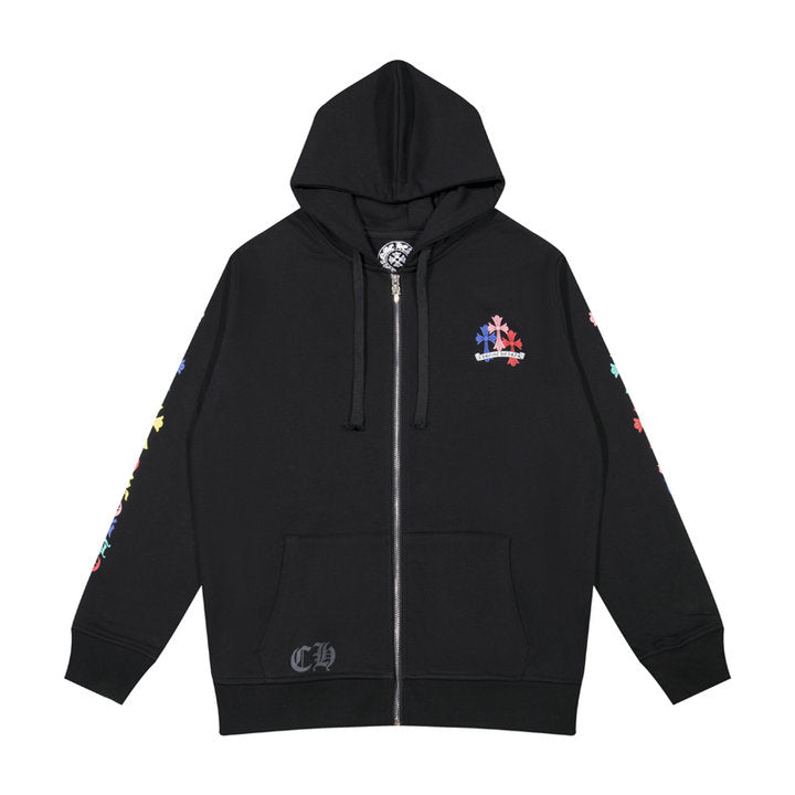 Chrome Hearts Zip Up Hoodie K5015