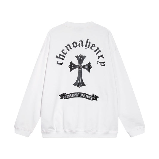 Chrome Hearts Men's Long-Sleeve T-shirt Sweatshirt