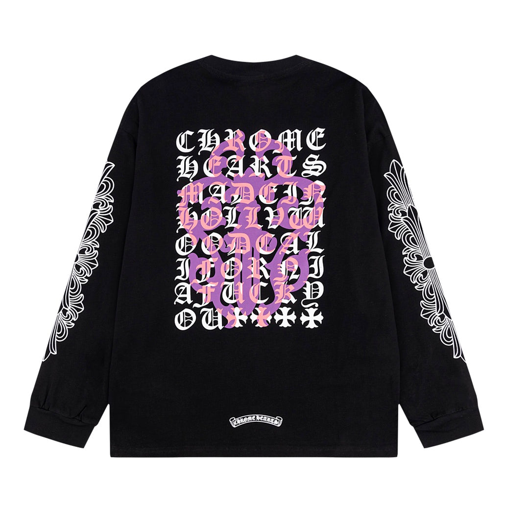 Chrome Hearts Men's Long-Sleeve T-shirt Sweatshirt 8800