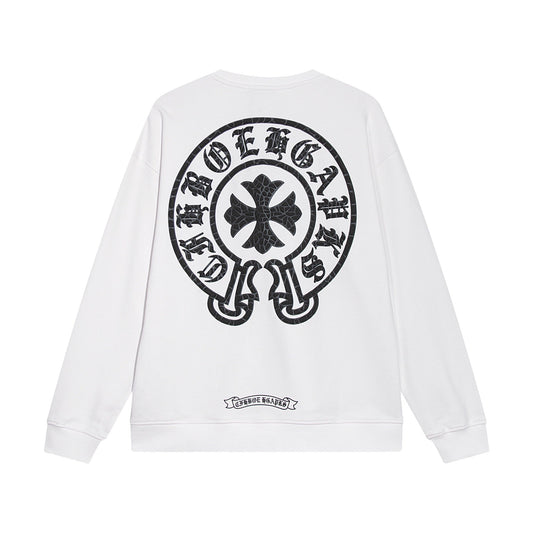 Chrome Hearts Men's Long-Sleeve T-shirt Sweatshirt